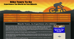 Desktop Screenshot of abiketour.com